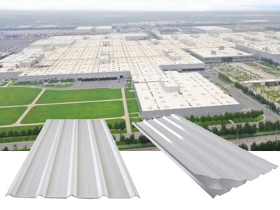 TPO/PVC復(fù)合防水瓦